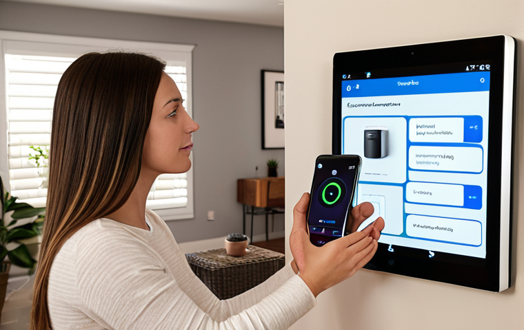 **Image Prompt 1: Human-Technology Interaction**
- Create an image depicting a person interacting with a smart device in a modern home setting. Include elements like a digital assistant, smart appliances, and a user-friendly interface to illustrate the complexity of human-technology interaction in everyday life.